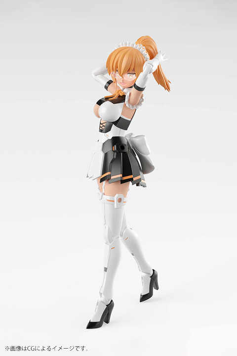 コトブキヤの美少女プラモ「クロスフレーム・ガール