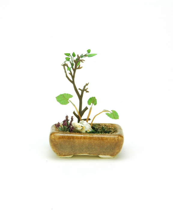 角鉢寄せ植え【茶】 価格：1,980円