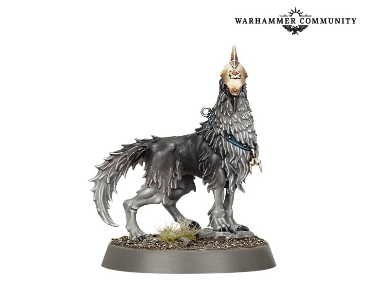 「グリフハウンド」とおぼしきミニチュア