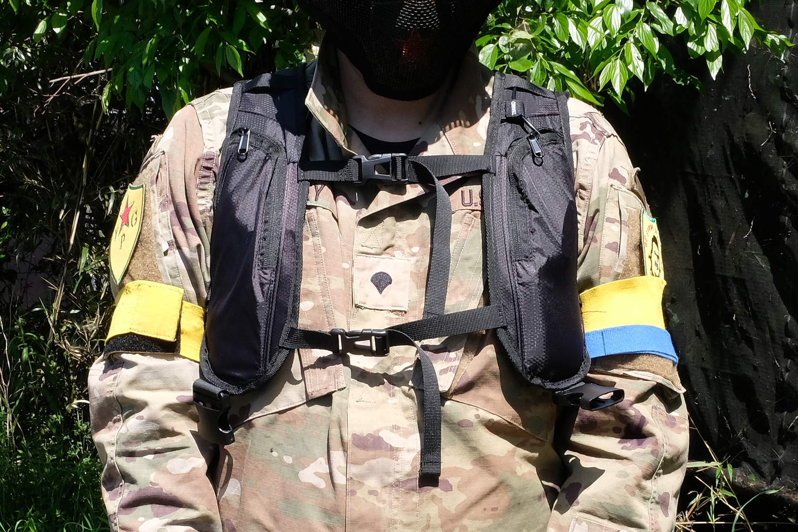 午前中はベストのみで参加した