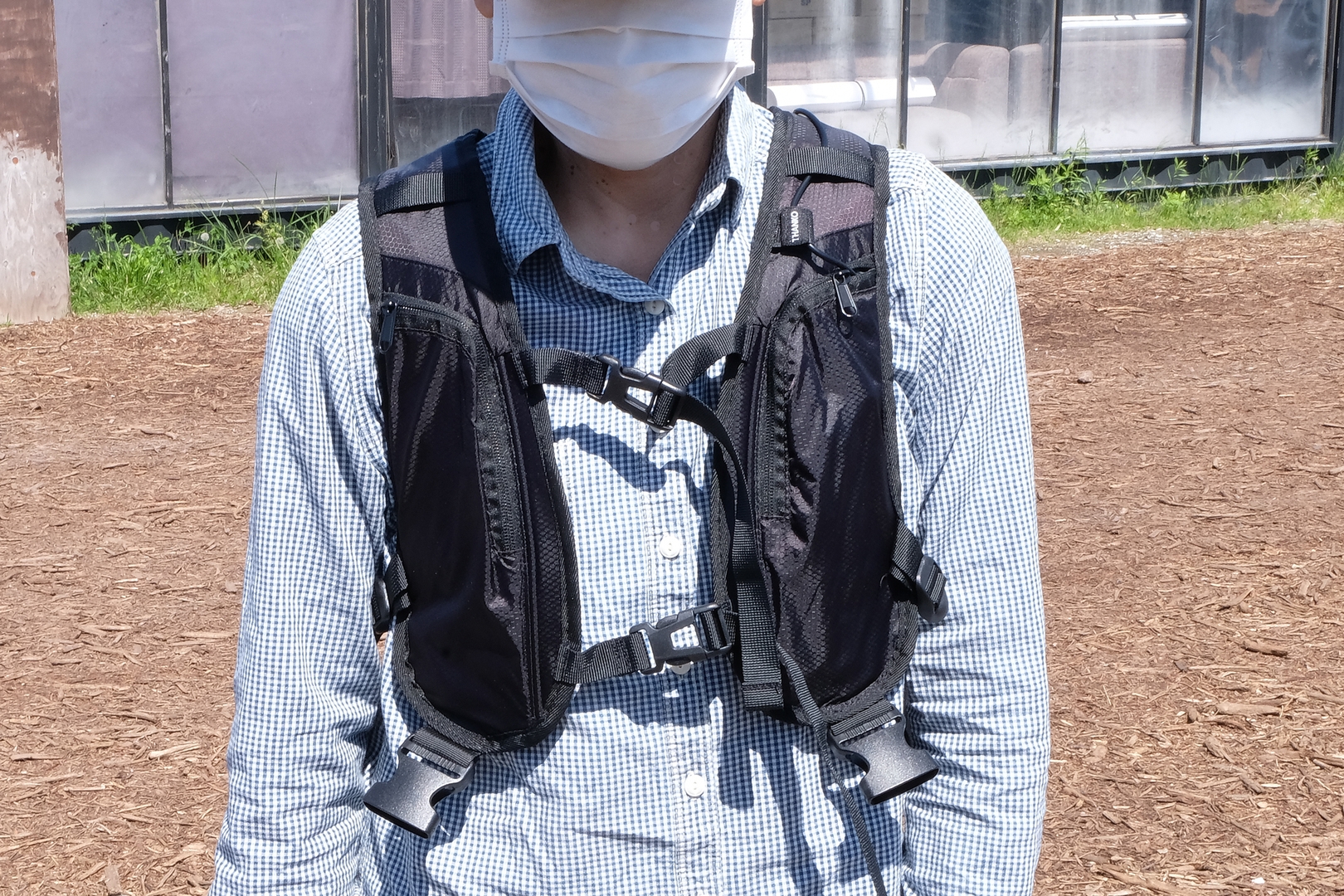 首の周りから両脇にかけて冷やすので快適だ