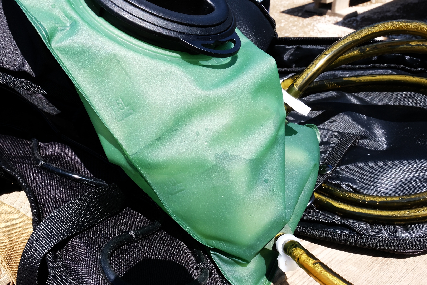 タンクには目盛りがあるのでわかりやすい