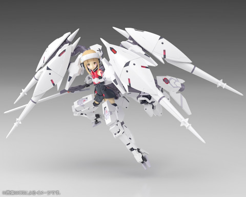 まこまこ様ご依頼品　アリス・ギア・アイギス 高幡のどか 塗装完成品プラモデル 特典】メガミデバイス × アリス・ギア・アイギス Expansion 高幡