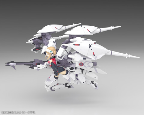 まこまこ様ご依頼品　アリス・ギア・アイギス 高幡のどか 塗装完成品プラモデル 特典】メガミデバイス × アリス・ギア・アイギス Expansion 高幡