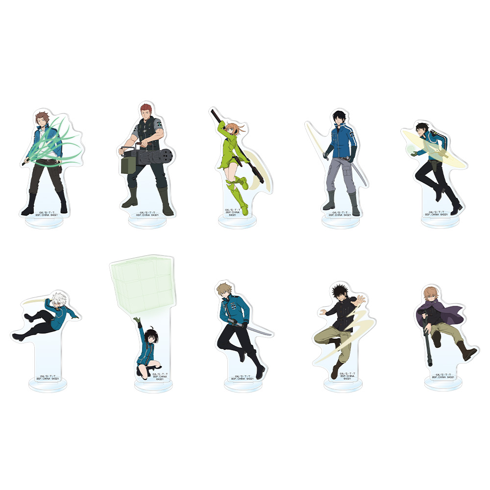 F賞：玉狛支部・影浦隊アクリルスタンド