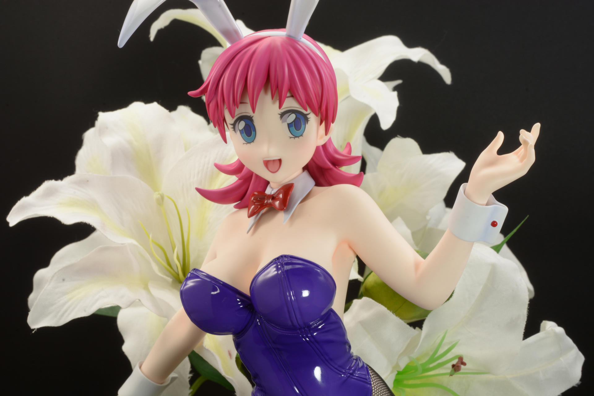 女の子のフィギュアは花が似合う