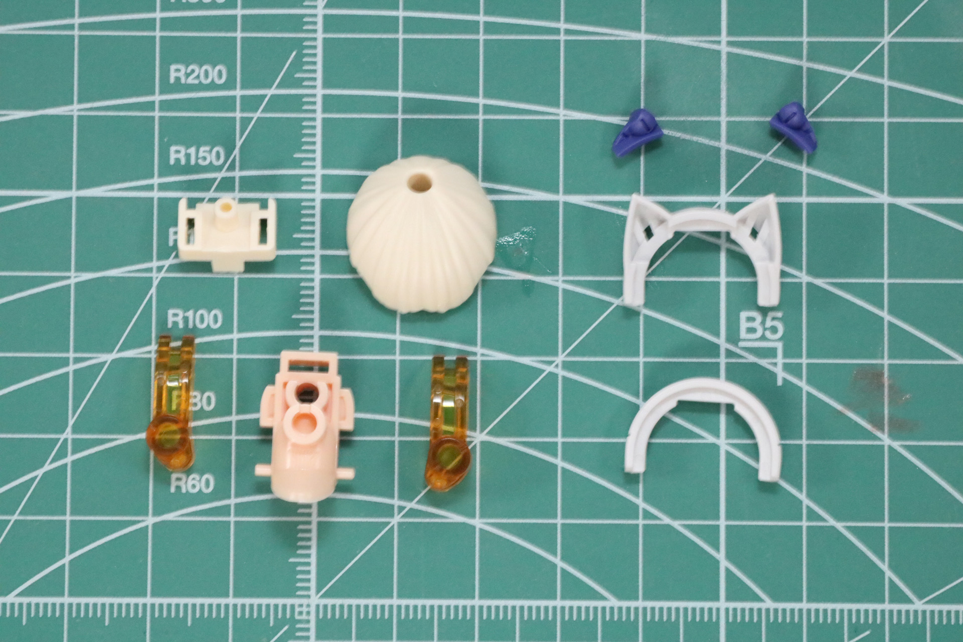 ライトアーマー/フルアーマー用の後頭部パーツ