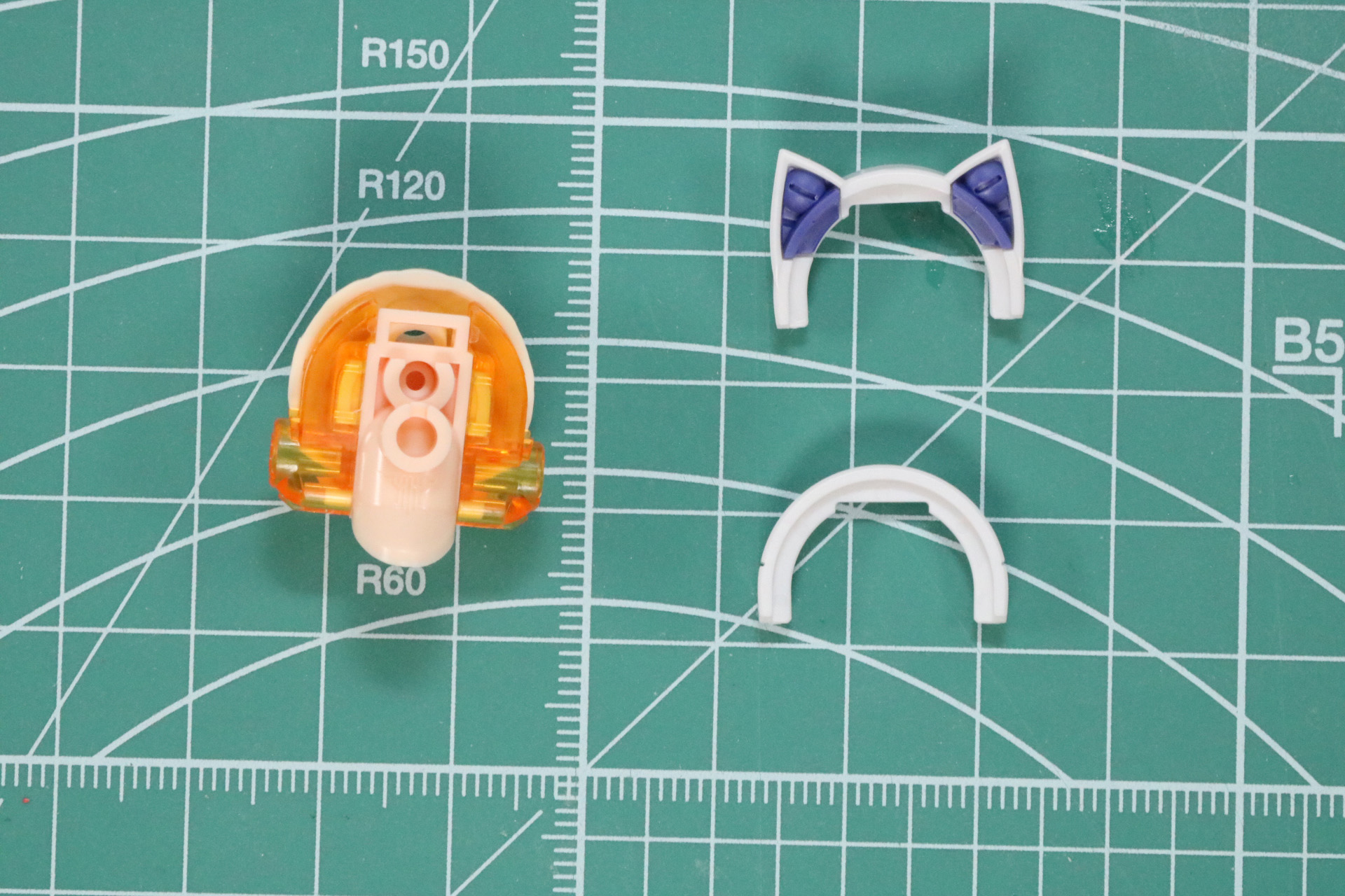 ライトアーマー/フルアーマー用の後頭部パーツ