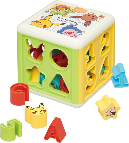 AmazonスマイルSALE】ポケモンのモンポケ知育玩具さいころパズルと 