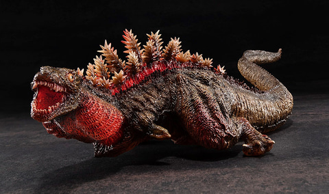 ゴジラ　フィギュア2体 シン・ゴジラ」よりゴジラの“第2形態”を再現したフィギュアが再販