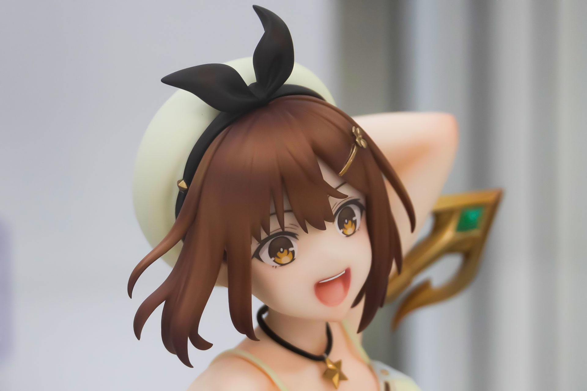 ライザの髪は艶やかだ