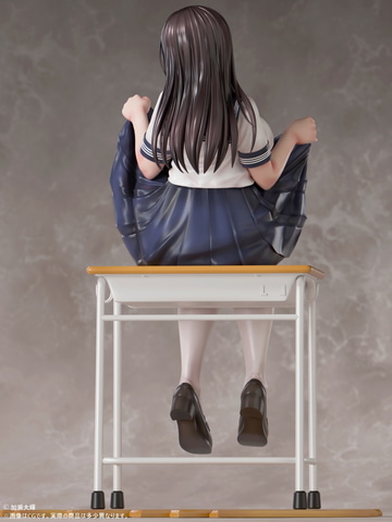 加瀬大輝氏オリジナルイラスト「教室でたくし上げJKさん」が1/5