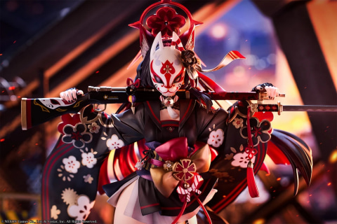 ブルアカ」ワカモのフィギュア発売日が5月31日に決定！ お面ON/OFFに