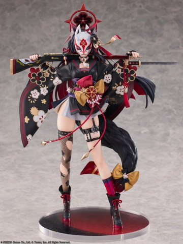ネオンマックス　狐坂ワカモ　フィギュア　未開封 ブルアカ」ワカモのフィギュア発売日が5月31日に決定！ お面ON/OFFに