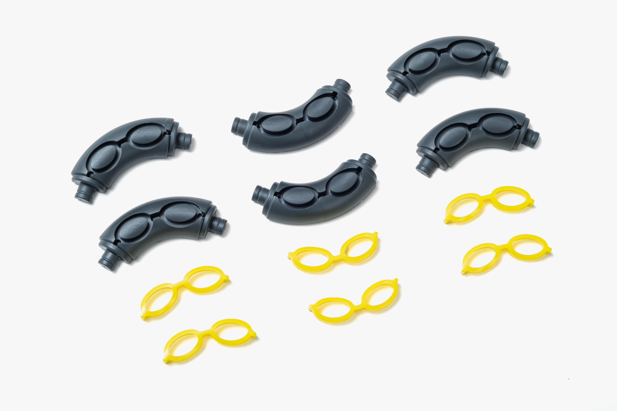 組み合わせは間違わないようになっているので迷わずに組み立てられる