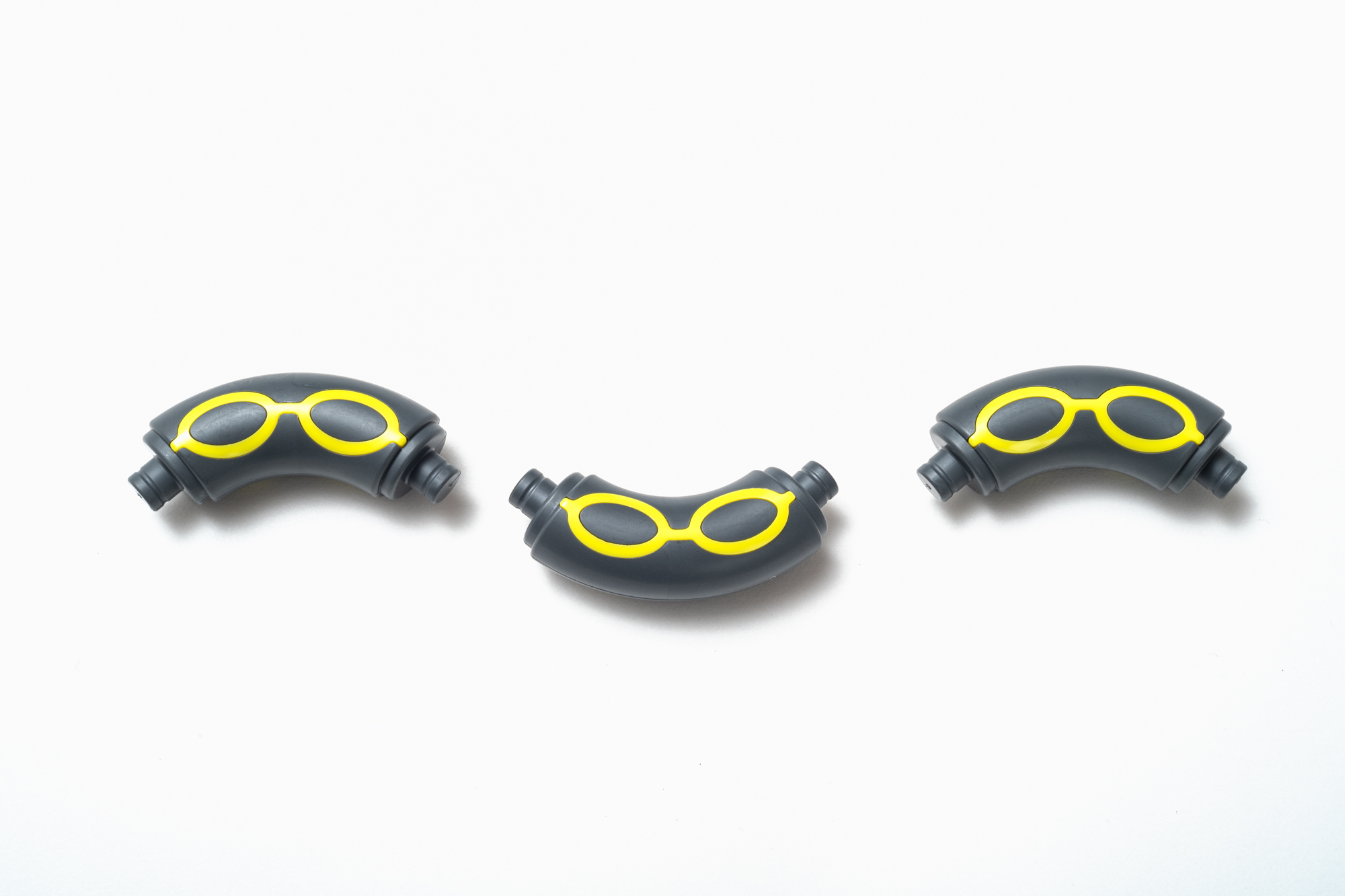 同じ大きさのパーツが３つ完成