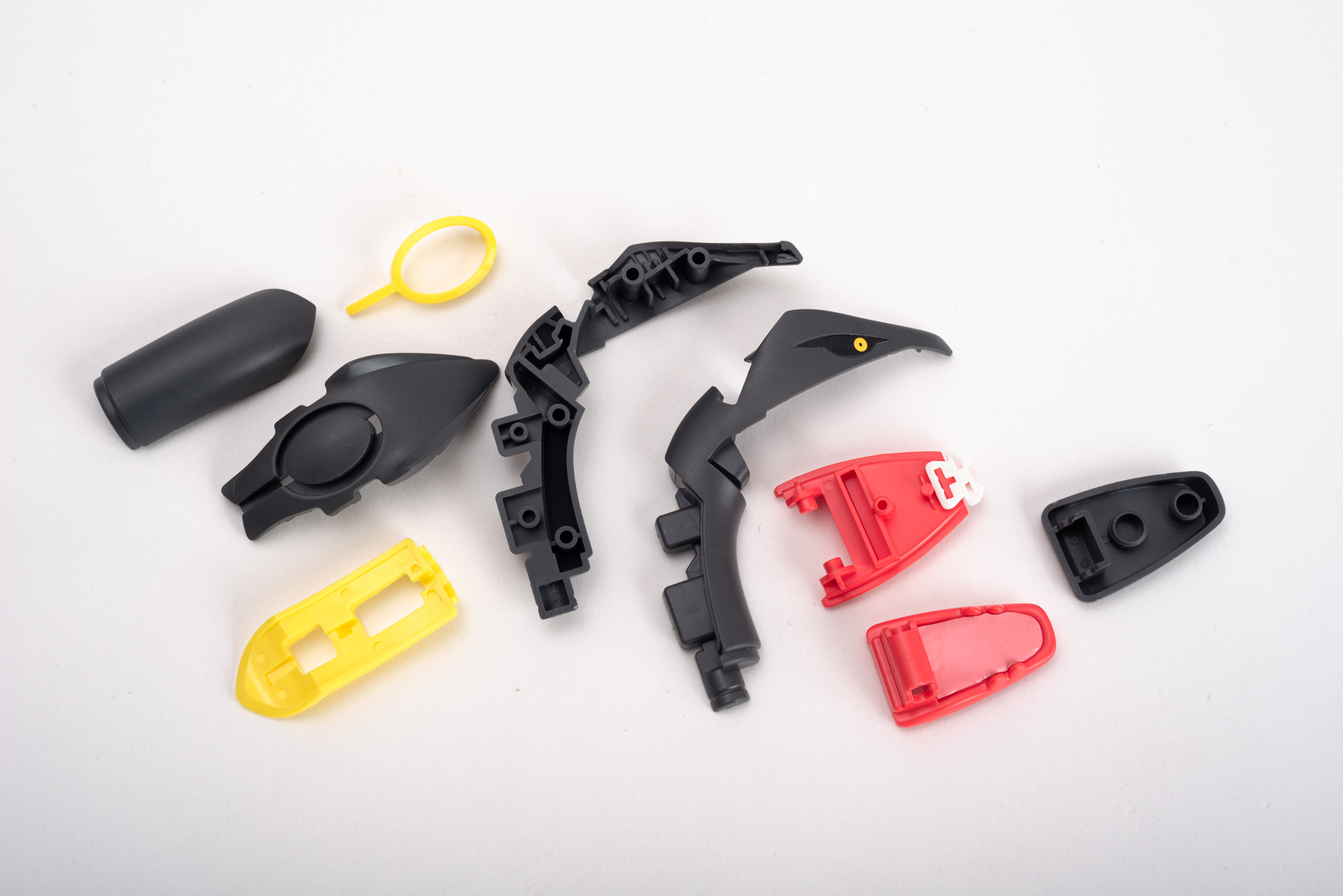 ボリュームのあるパーツ量。説明書を読みながら組めば簡単にできる