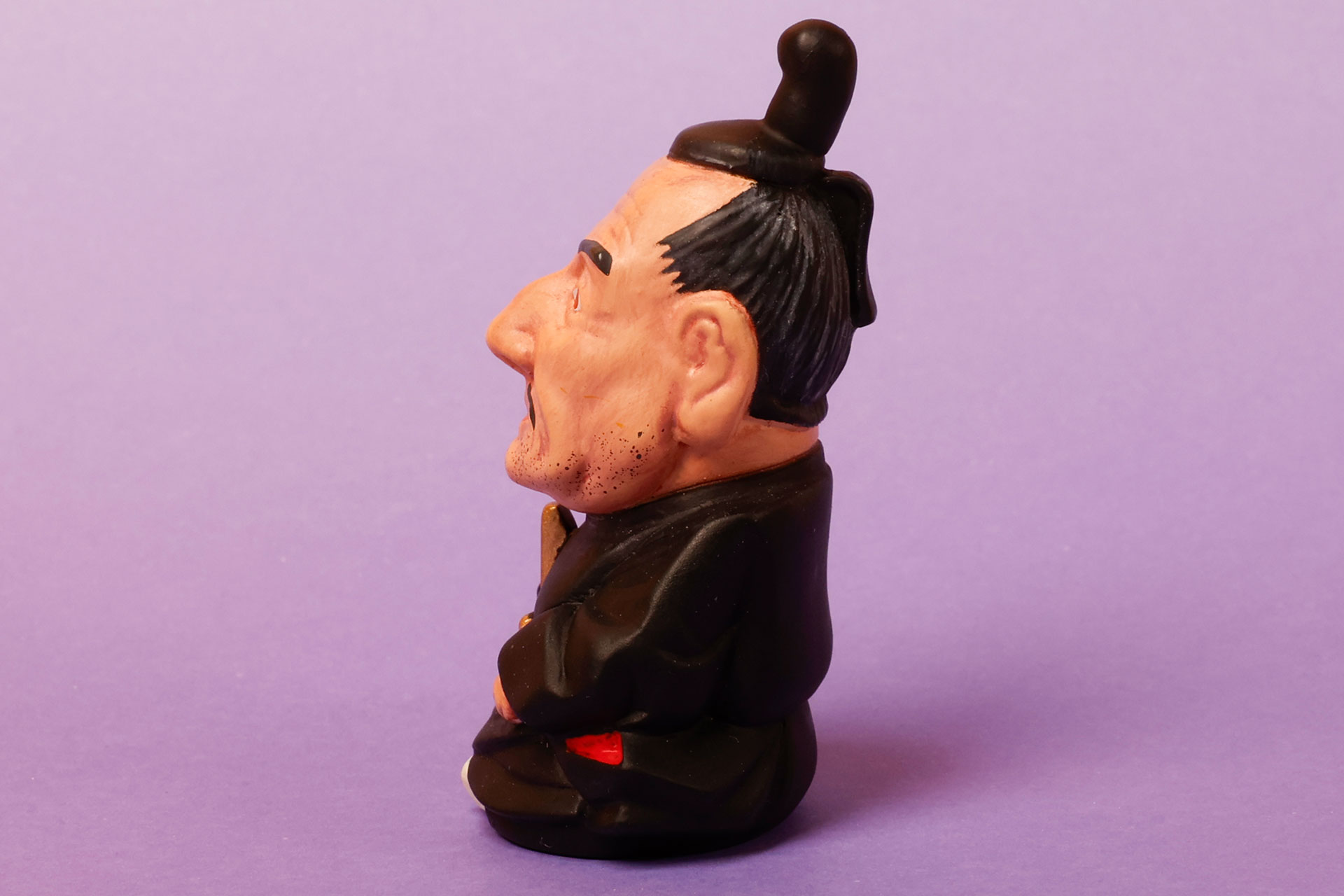 顎の辺りの肉付きまで再現されている