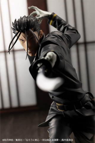 るろうに剣心 相良 左之助　フィギュア　フィギュアーツ 系 限定特典付き】ARTFX J 相楽左之助｜コトブキヤオンラインショップ