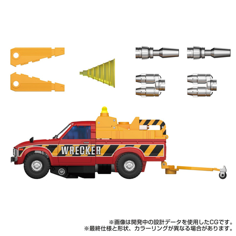 トランスフォーマー「MPG」シリーズで「リフトチケット」と「DK