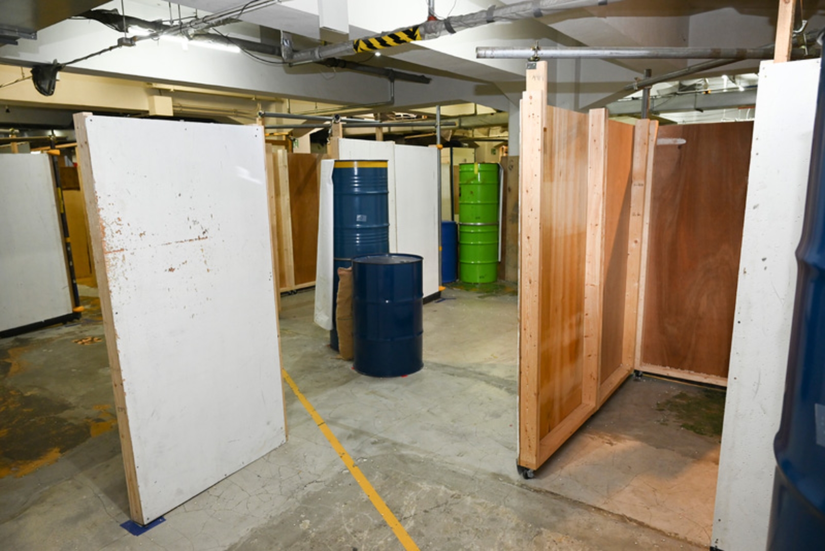 かつて利用されていた車用のスロープ部分。以前訪れた際は使用できなかったエリアだ