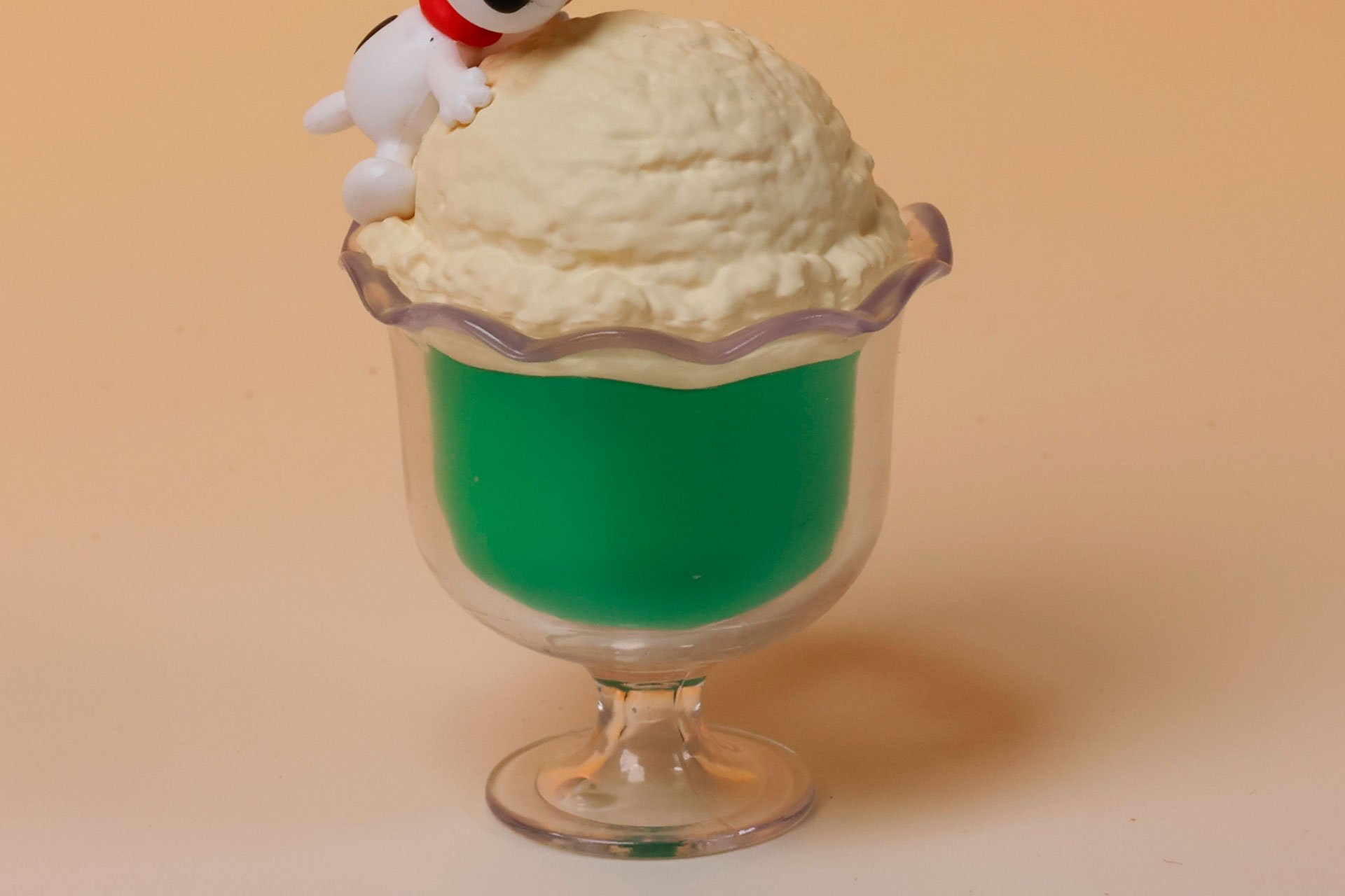 メロンソーダ部分も美味しそうだ