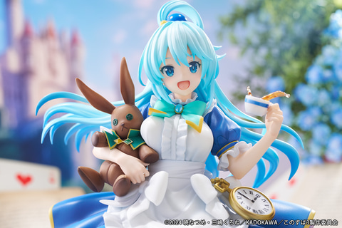 このすば3」よりおとぎ話に登場しそうな可愛いドレス姿のアクアが