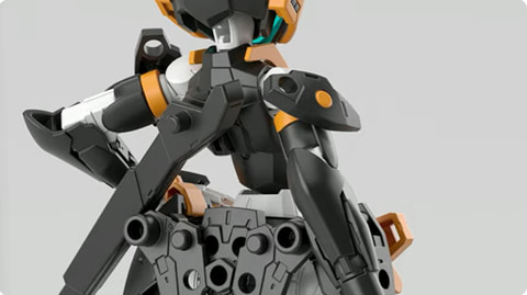 オリジナルプラモ「30MM」の「アチェルビー」シリーズに「TYPE-D