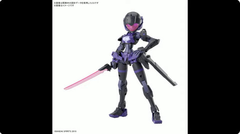 オリジナルプラモ「30MM」の「アチェルビー」シリーズに「TYPE-D