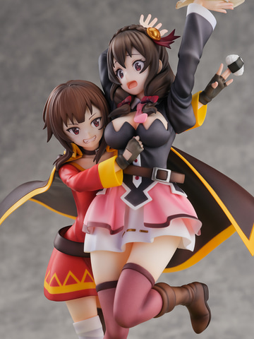 この素晴らしい世界に爆焔を！ めぐみん＆ゆんゆん フィギュア Amazon.co.jp: この素晴らしい世界に爆焔を！ Luminasta