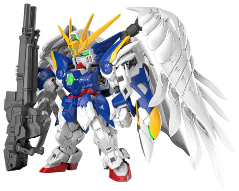 MGSD ウイングガンダムゼロEW」11月発売決定！ ディテール表現と