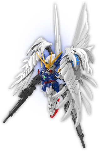 MGSD ウイングガンダムゼロEW」11月発売決定！ ディテール表現と