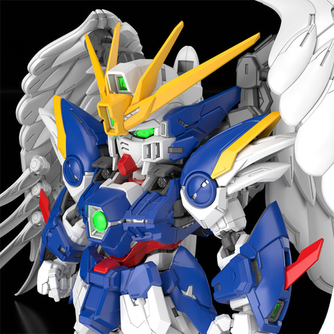 MGSD ウイングガンダムゼロEW」11月発売決定！ ディテール表現と
