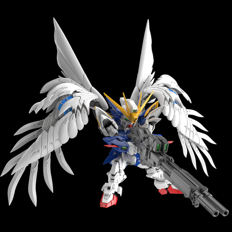 MGSD ウイングガンダムゼロEW」11月発売決定！ ディテール表現と