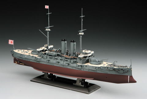 ハセガワ、プラモデル「日本海軍 戦艦 三笠 “日本海海戦”」＆「三笠
