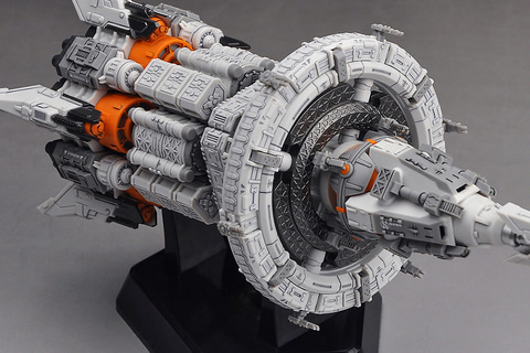 中国発のハードSF小説「三体」より宇宙戦艦「自然選択号」が
