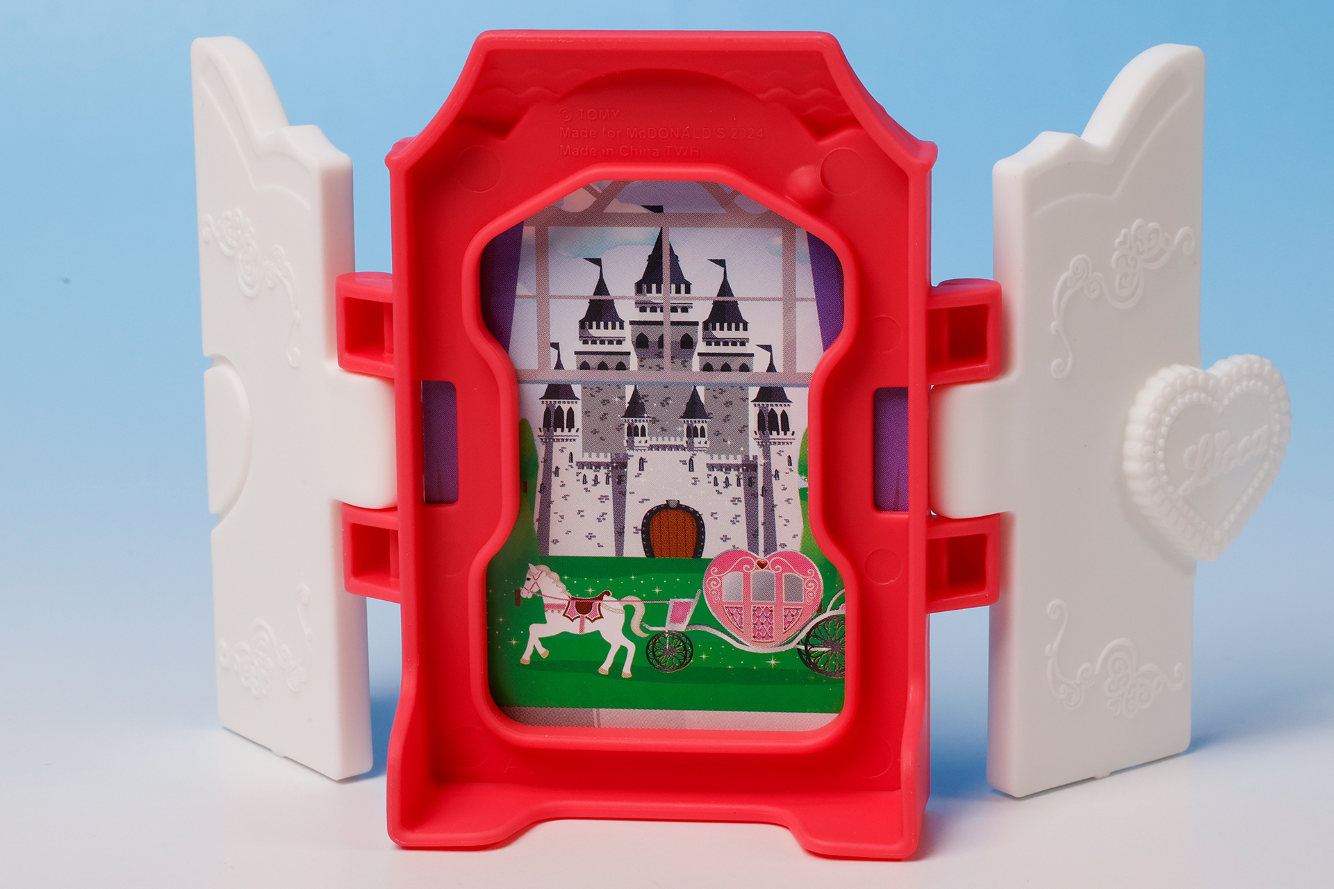 背景スタンドを裏面から見たところ