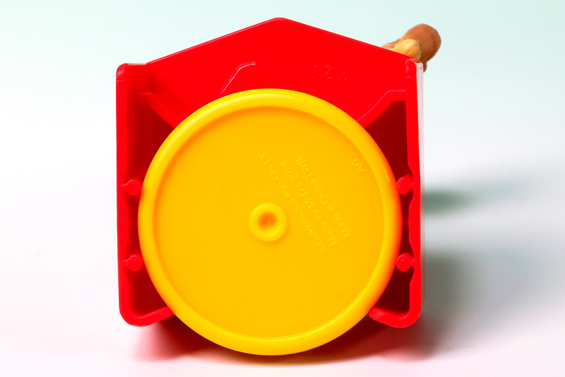 ディスクをセットしたところ