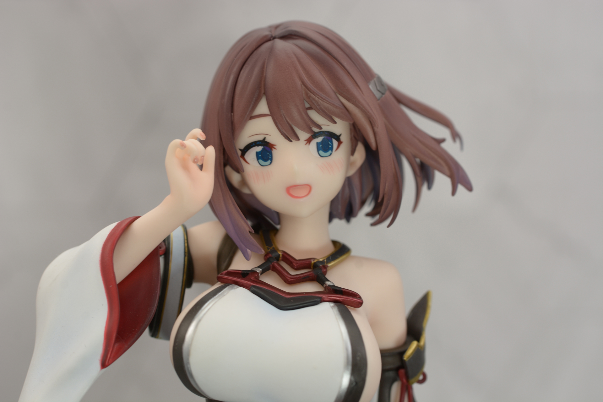 元のイラストの魅力をしっかり再現した表情と髪型