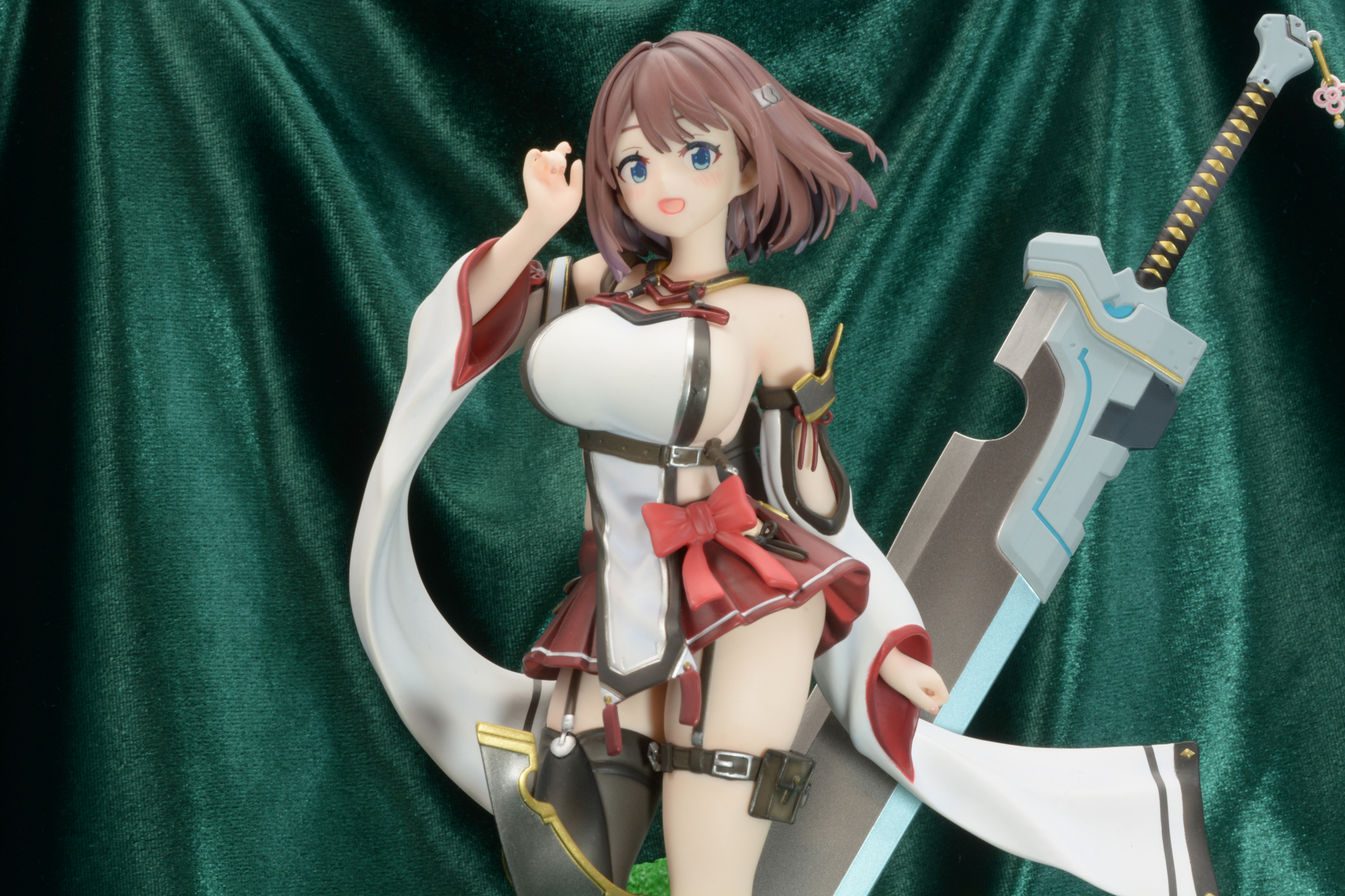光沢のあるベロア