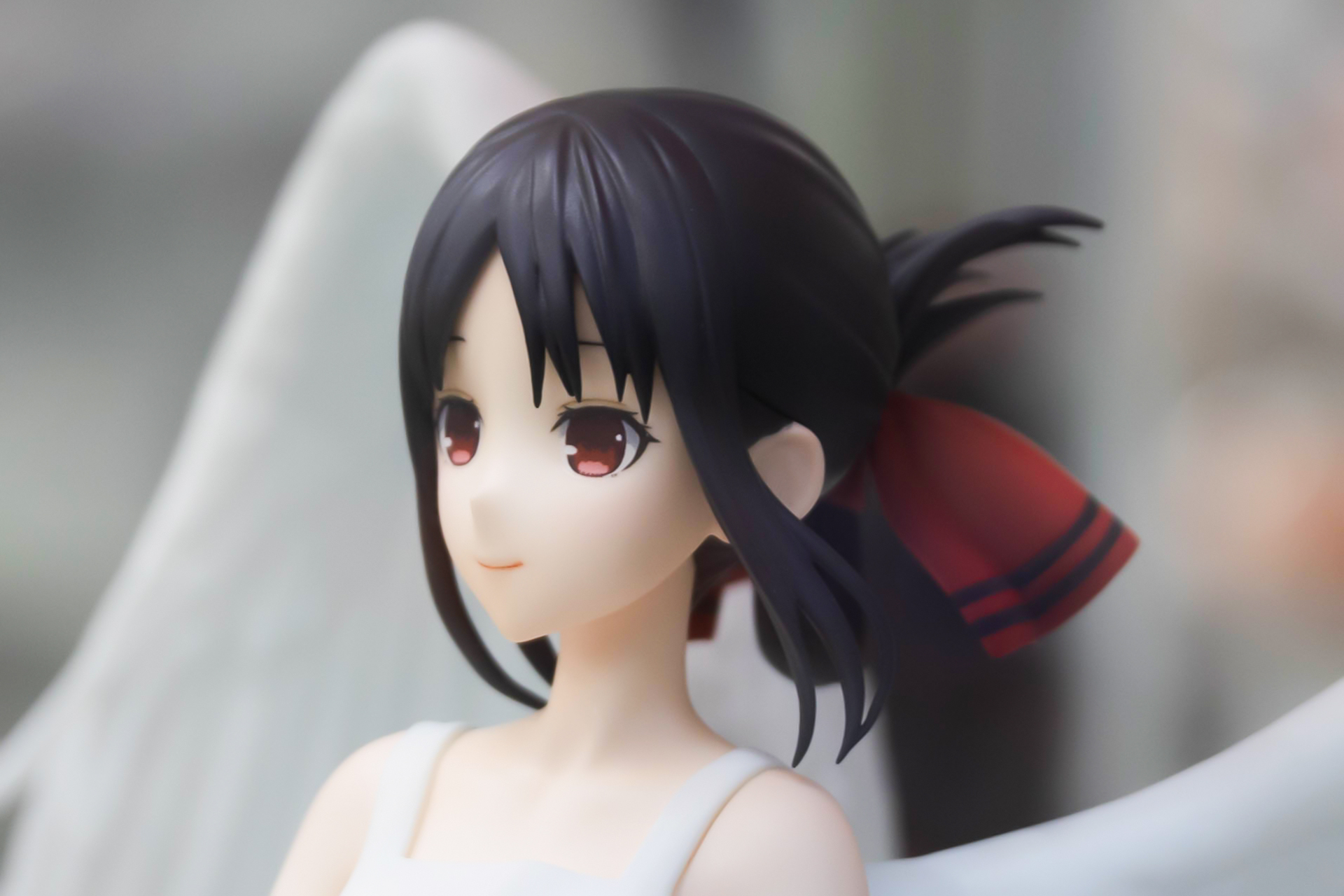 別角度からだと涼しげな表情が見えてくる