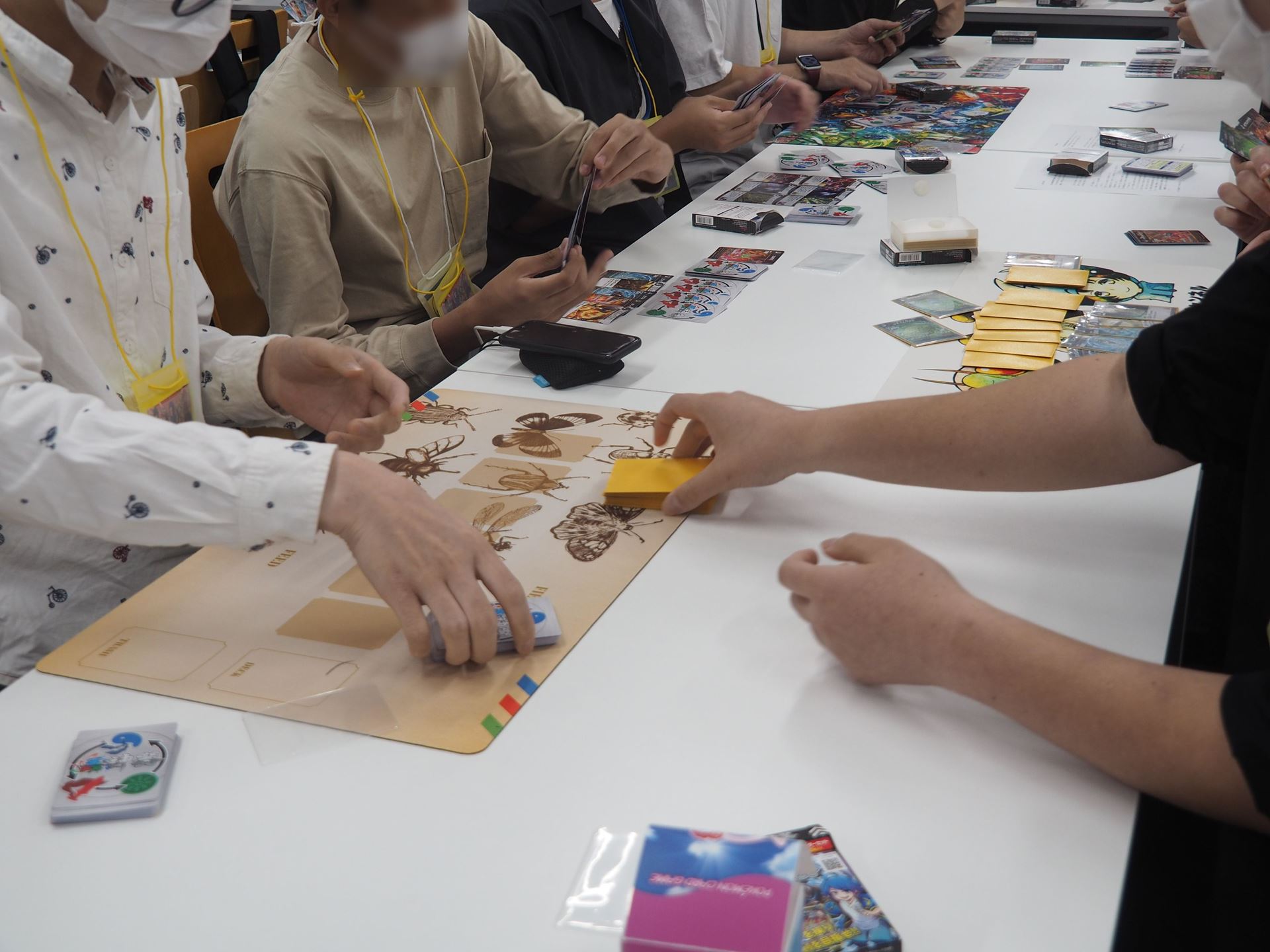 参加者は楽しそうに対戦されていた