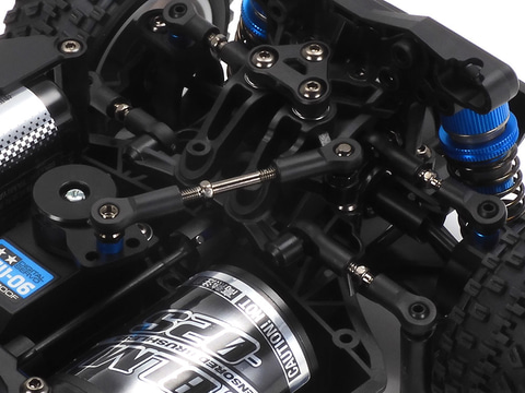 ホイールベースを調整可能、カスタマイズ性が魅力のRCカー