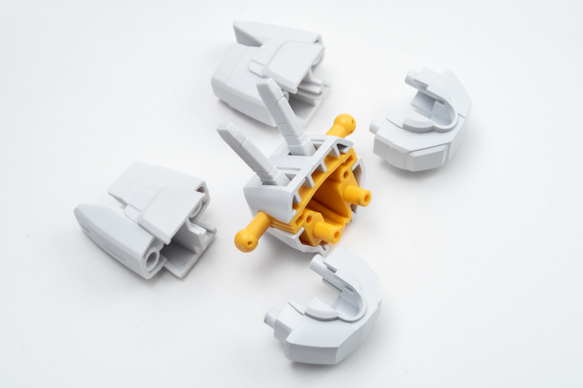 バックパックパーツ全景