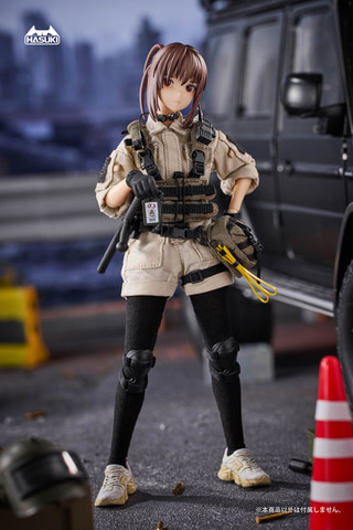 冷泉緋世 1/12 完成品アクションフィギュア 中古】(本体A/箱B)pocket artシリーズ PA006 セキュリティ 冷泉