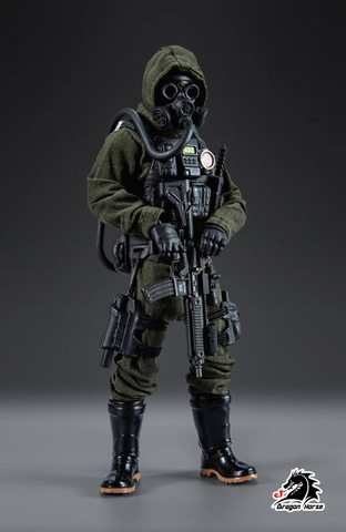 可動フィギュア「DH-S002LG SCP財団シリーズ 機動部隊Zeta-9