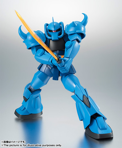 ばっ爆発しちまう!」、「ROBOT魂 ver. A.N.I.M.E.」で、グフと