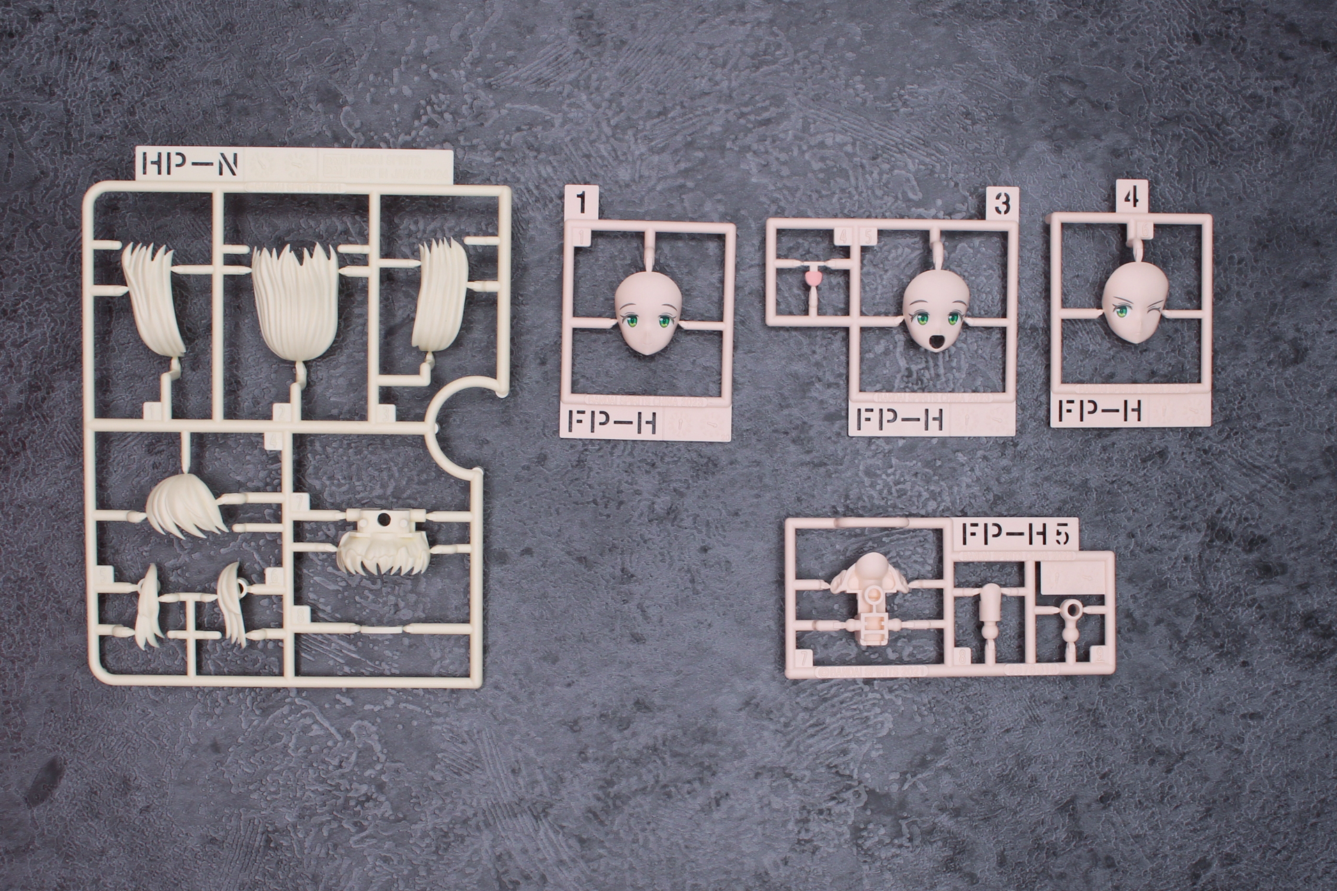 HP-Nパーツ、FP-H1パーツ、FP-H3パーツ、FP-H4パーツ、FP-H5パーツ