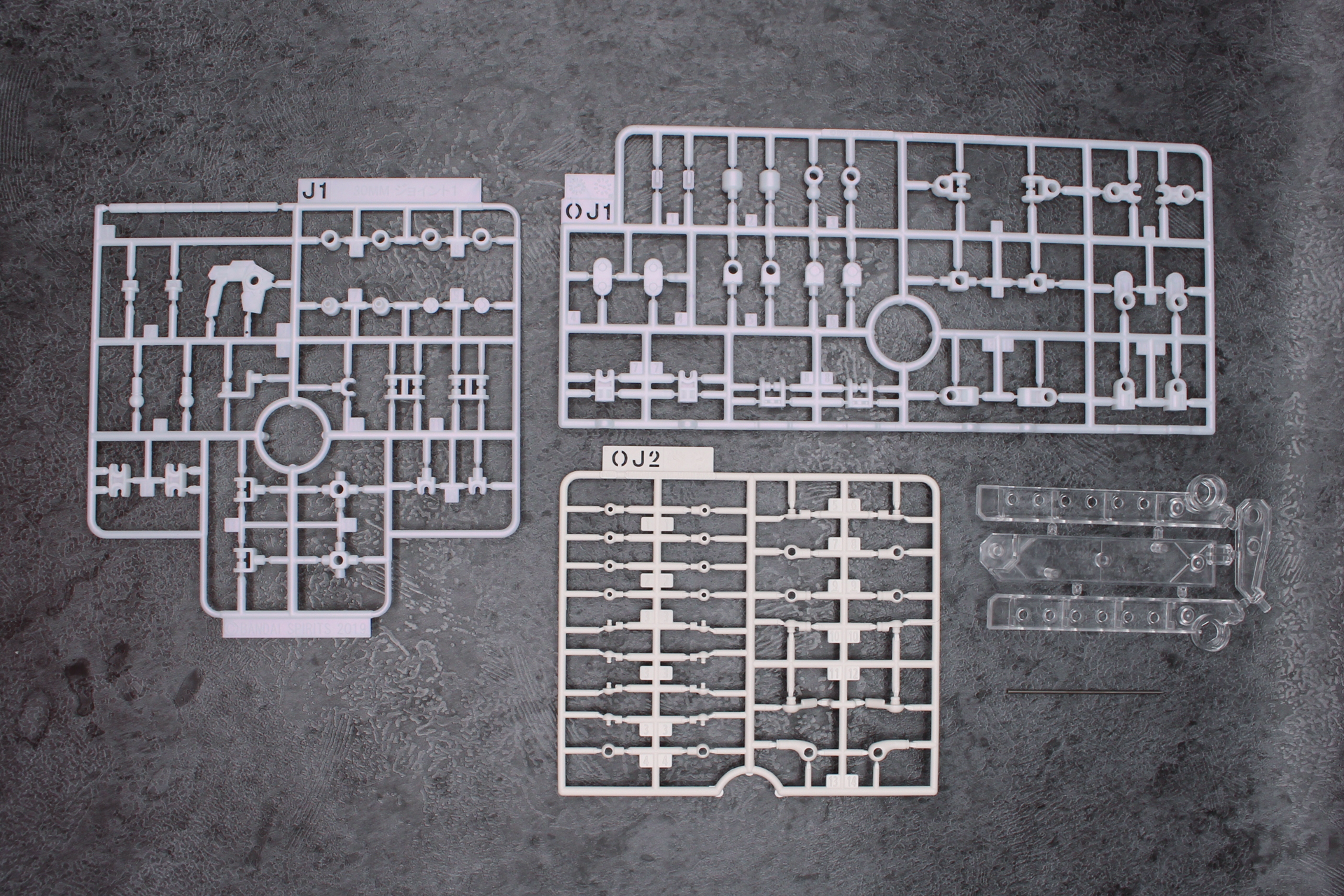 J1パーツ、OJ1パーツ、OJ2パーツ、BA-0パーツ、シャフト