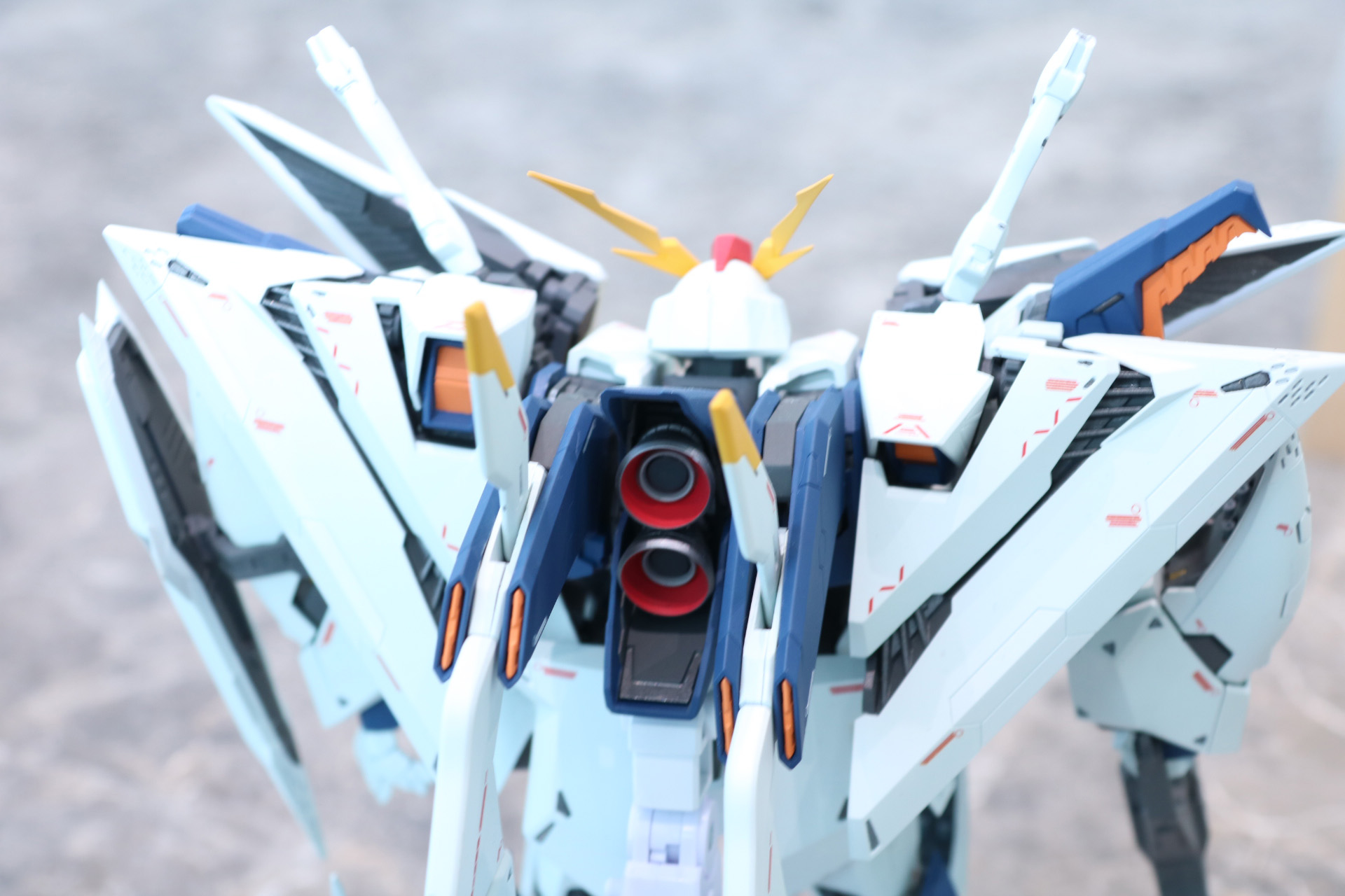 手首パーツも細かく色分け